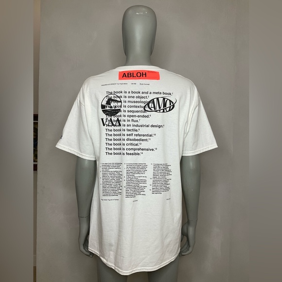 VIRGIL ABLOH MCA Figures Of Speech Lines Tee - Picture 4 of 8